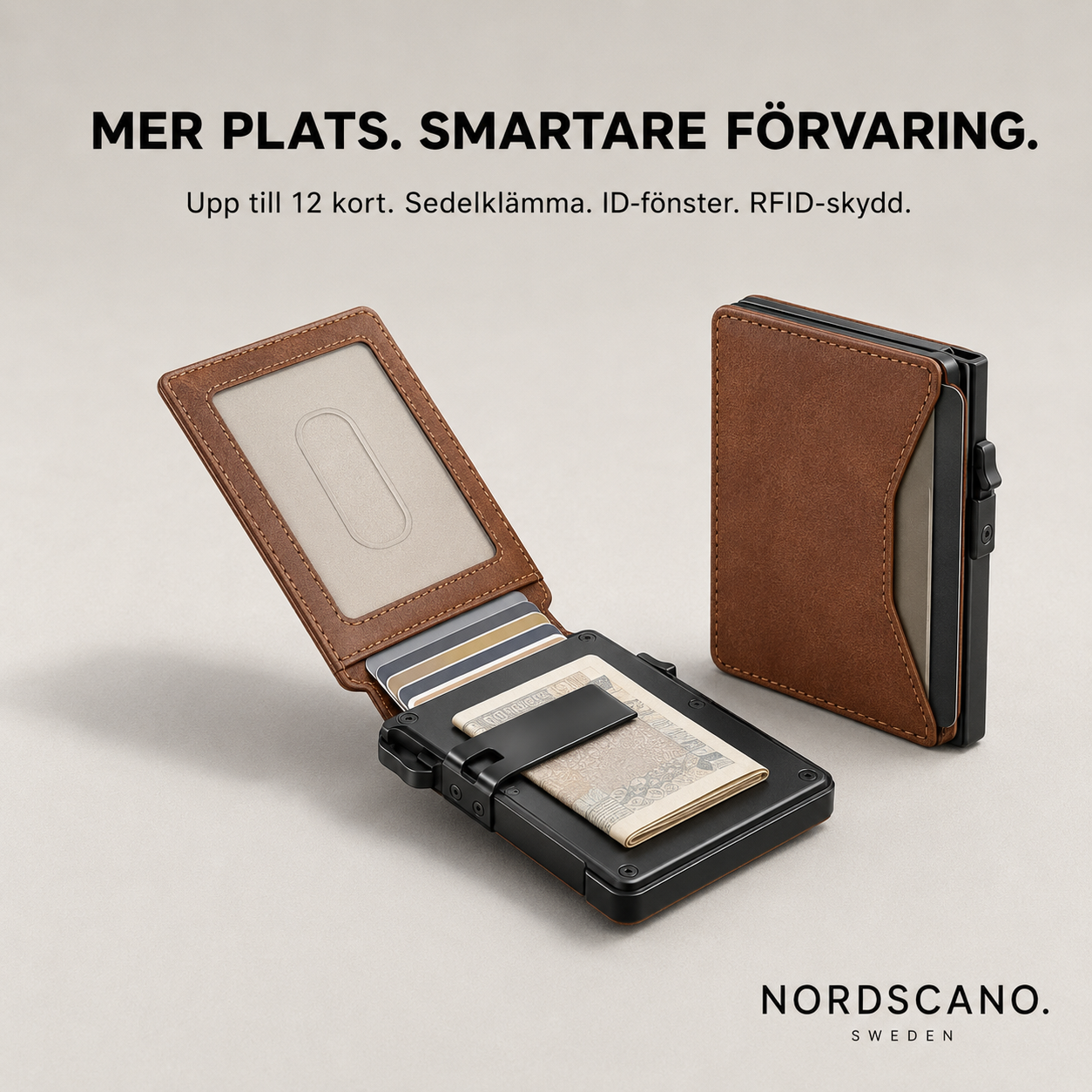 NORDSCANO. ONE Minimalistisk Plånbok